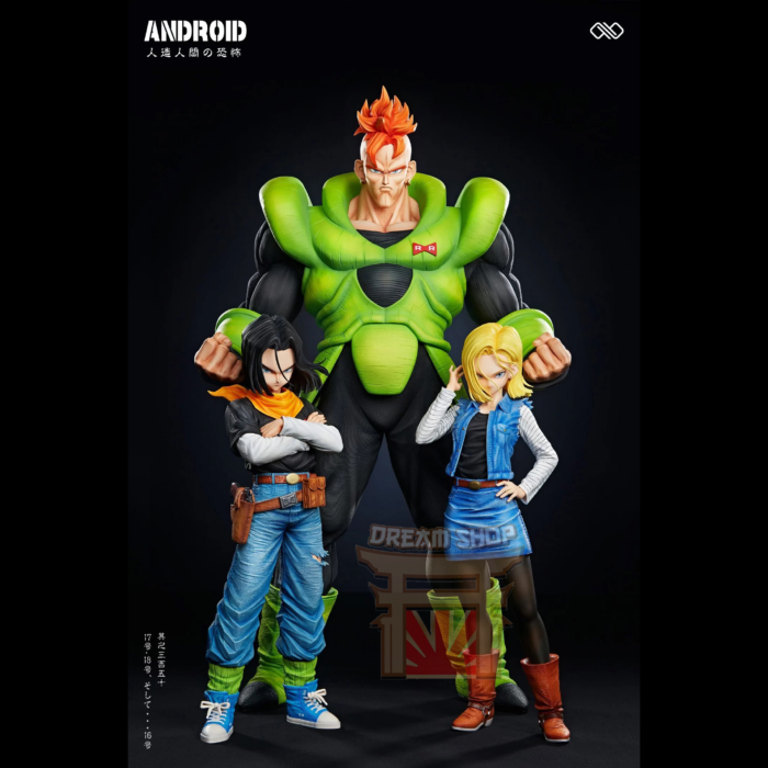 Androids C16 C17 C18 Infinite Studio