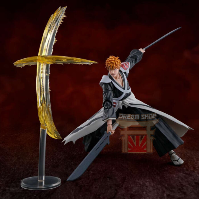 Bleach Ichigo Kurosaki Dual Zangetsu Shf