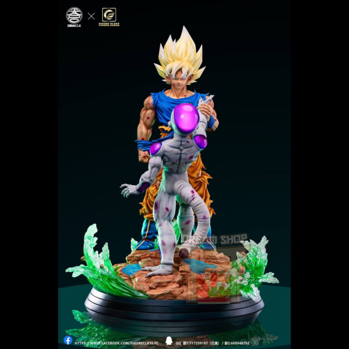 Goku Defeating Frieza Figure Class x Oracle Studio