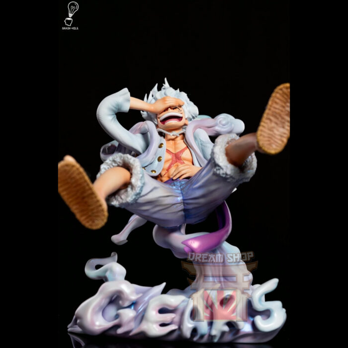 Laughing Nika Luffy Brain Hole Studio
