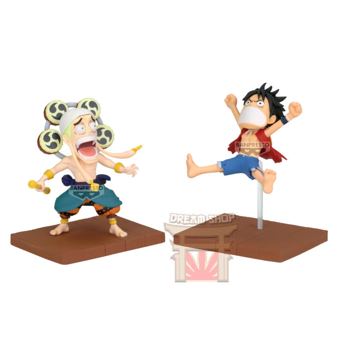 Mokey D. Luffy VS Enel World Collectable Figure Log Stories