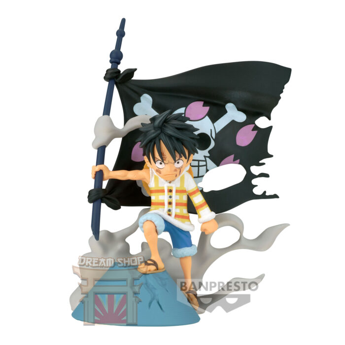 Monkey D. Luffy One Piece World Collectable Figure Log Stories
