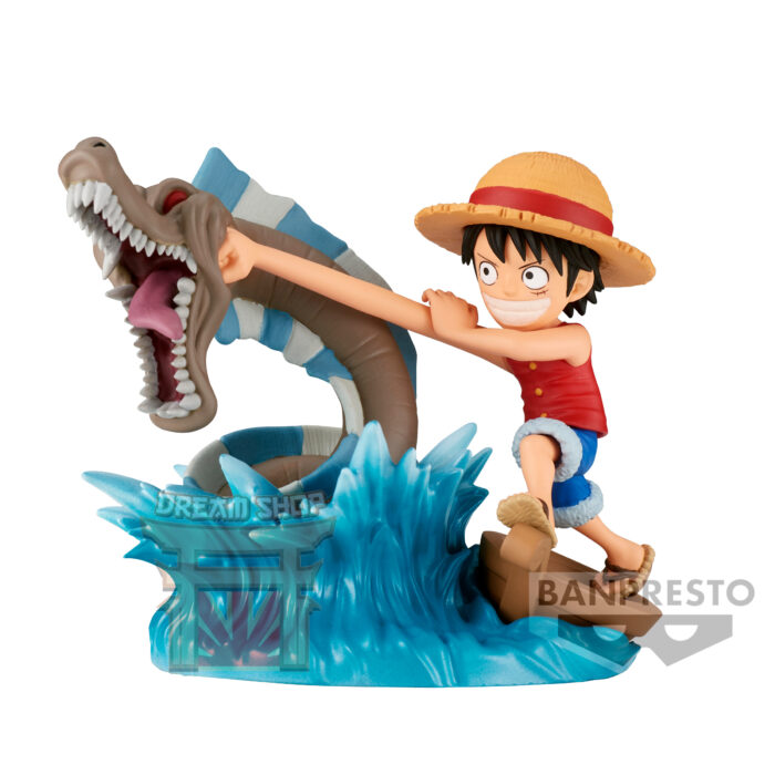 Monkey D. Luffy vs Local Sea Monster World Collectable Figure Log Stories