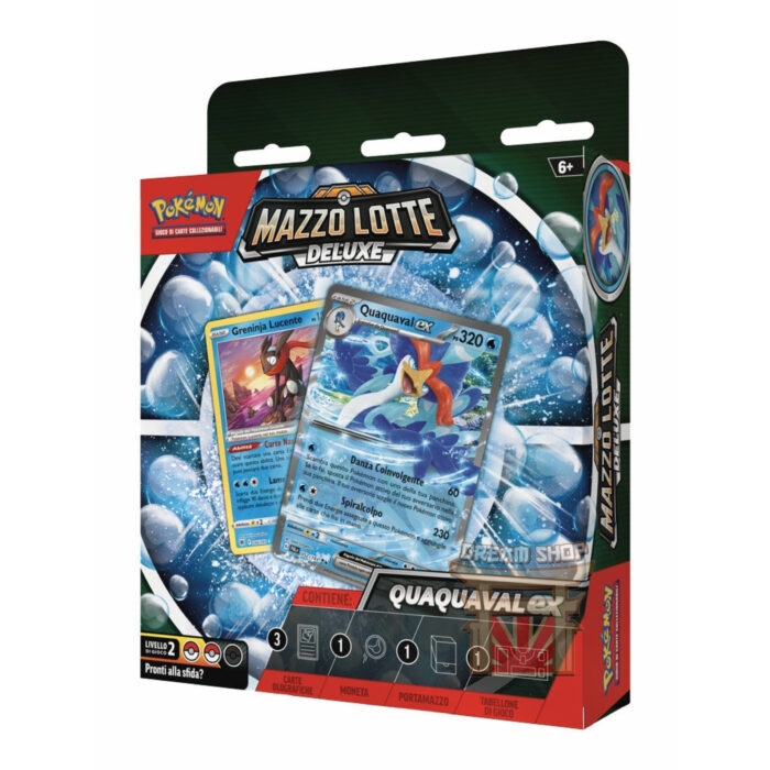 Pokémon GCC Mazzo Lotte Deluxe Quaquaval ex (IT)