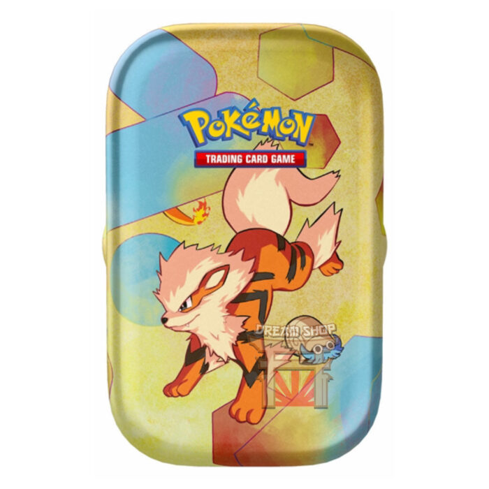 Pokémon GCC Scarlatto e Violetto 151 Mini Tin Arcanine & Omanyte (IT)