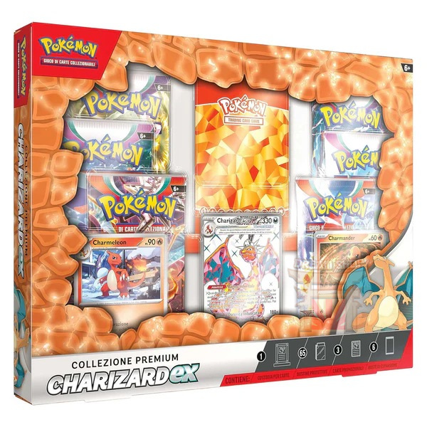 Pokémon GCC Scarlatto e Violetto Collezione Premium Charizard ex (IT)