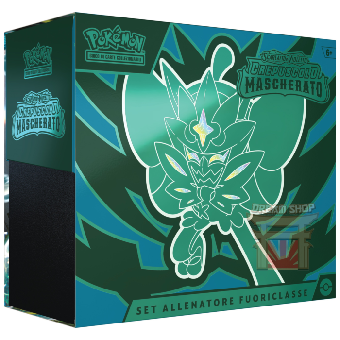 Pokémon GCC Scarlatto e Violetto Crepuscolo Mascherato Set Allenatore Fuoriclasse (IT)