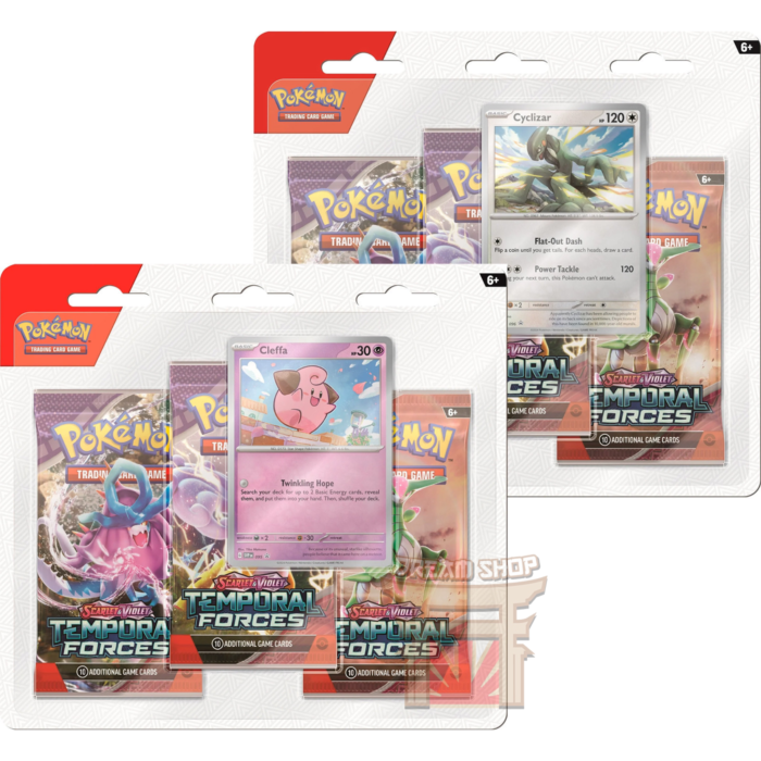 Pokémon GCC Scarlatto e Violetto CronoForze Blister 3 buste (IT)