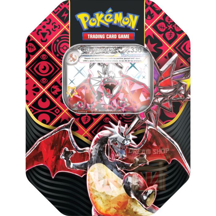 Pokémon GCC Scarlatto e Violetto Destino Di Paldea Tin Da Collezione Charizard ex (IT)