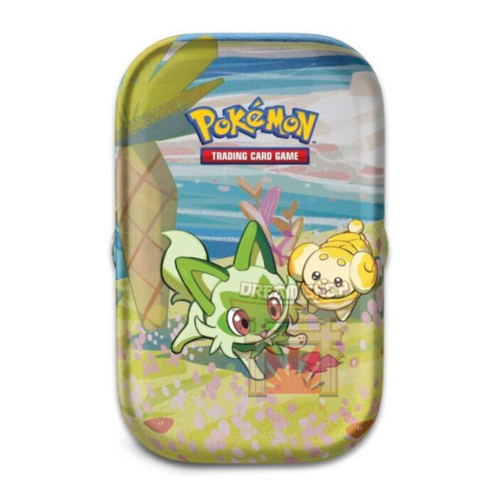 Pokémon GCC Scarlatto e Violetto Mini Tin Amici di Paldea Sprigatito & Fidough (IT)