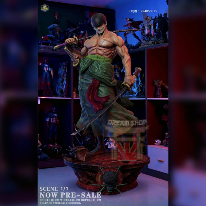 Roronoa Zoro 1/1 Super Bomb Studio
