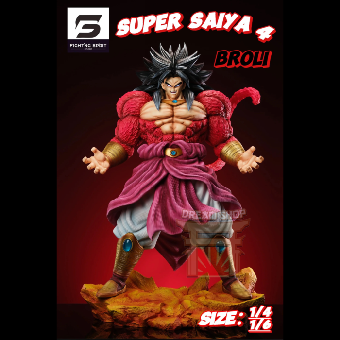 SSJ4 Broly Fighting Sprit Studio