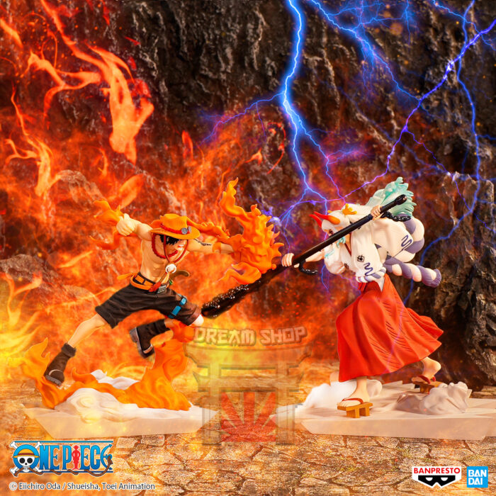 Yamato & Portgas D.Ace Senkozekkei One Piece