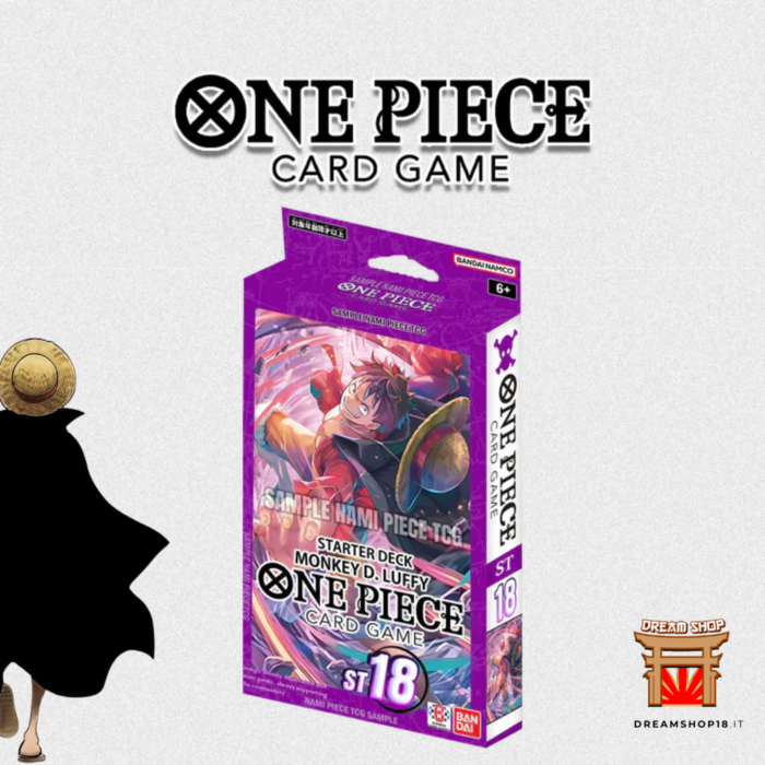 One Piece CG PURPLE Monkey D. Luffy ST-18 Starter Deck (ENG)