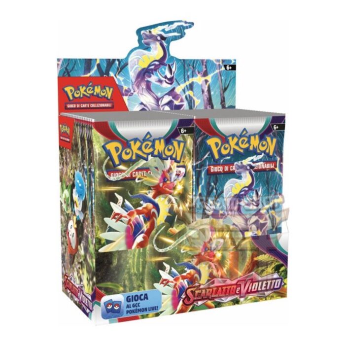 Pokémon GCC Scarlatto e Violetto Display 36 Buste (IT)