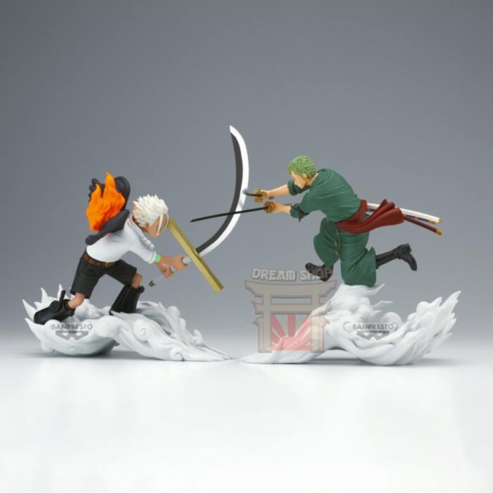 Roronoa Zoro vs S-Hawk One Piece Senkozekkei