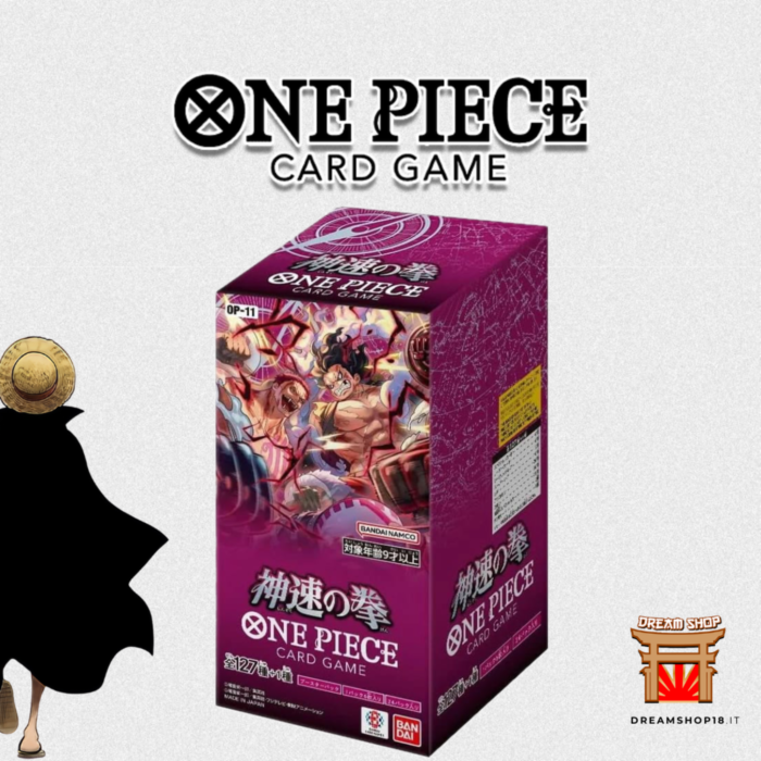 One Piece CG Set Box OP-11 Game A Fist of Divine Speed (JAP)