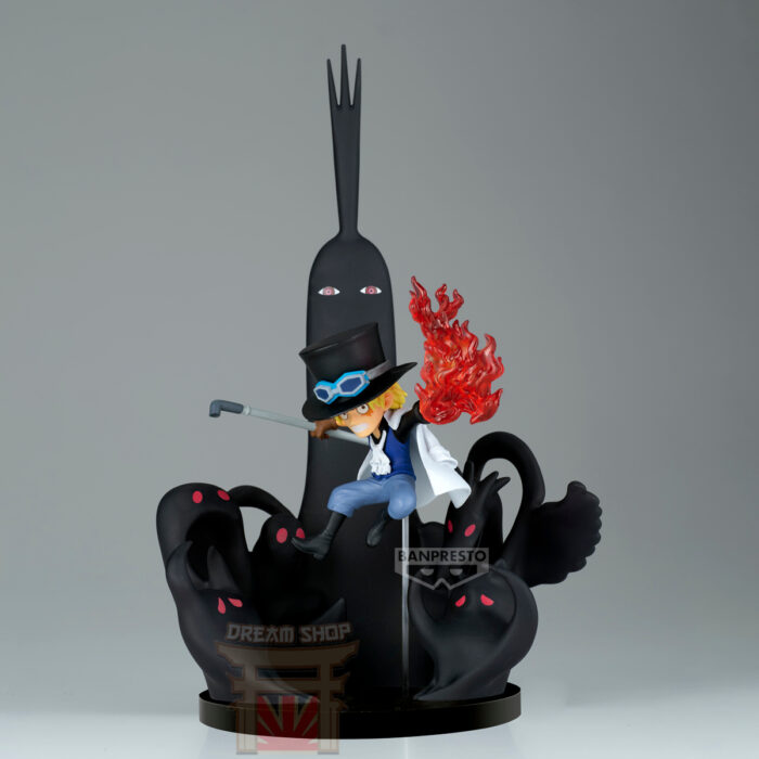 Sabo vs Five Elders e Imu One Piece World Collectable Figure Special