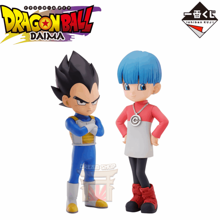 Vegeta (Mini) & Bulma (Mini) Dragon Ball Daima Ichiban Kuji Prize B