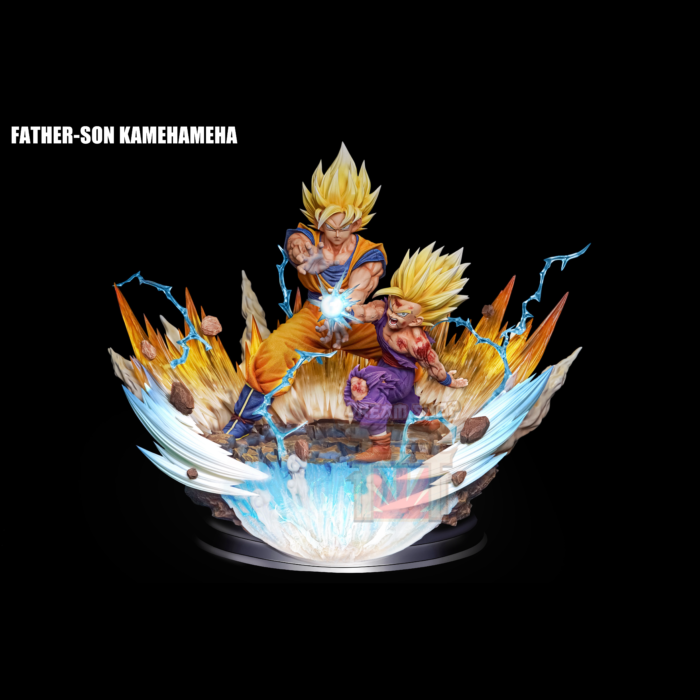 Goku x Gohan Kamehameha Father And Son Figure Class