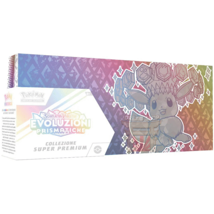 Pokémon GCC Scarlatto e Violetto Evoluzioni Prismatiche Collezione Super Premium (IT)