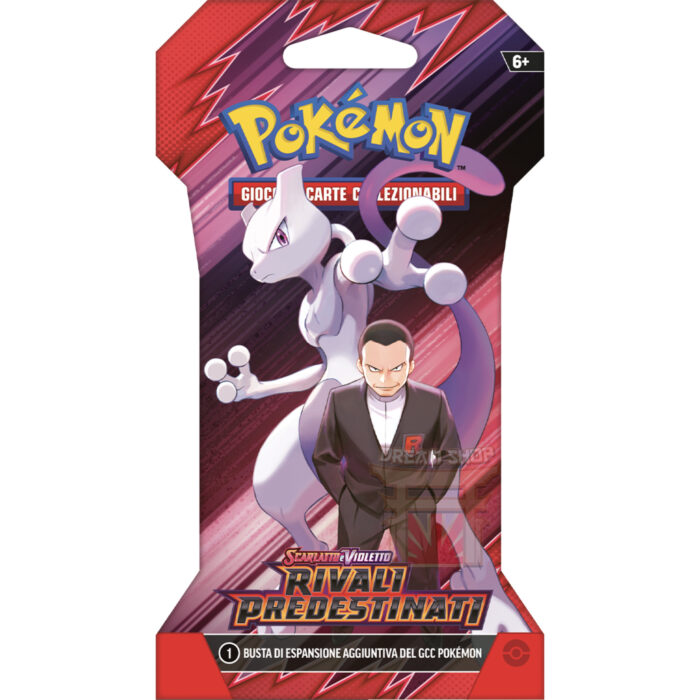 Pokémon GCC Scarlatto e Violetto Rivali Predestinati Paper Sleeve (IT)