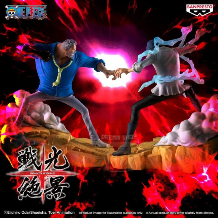Monkey D. Garp vs Kuzan One Piece Senkozekkei