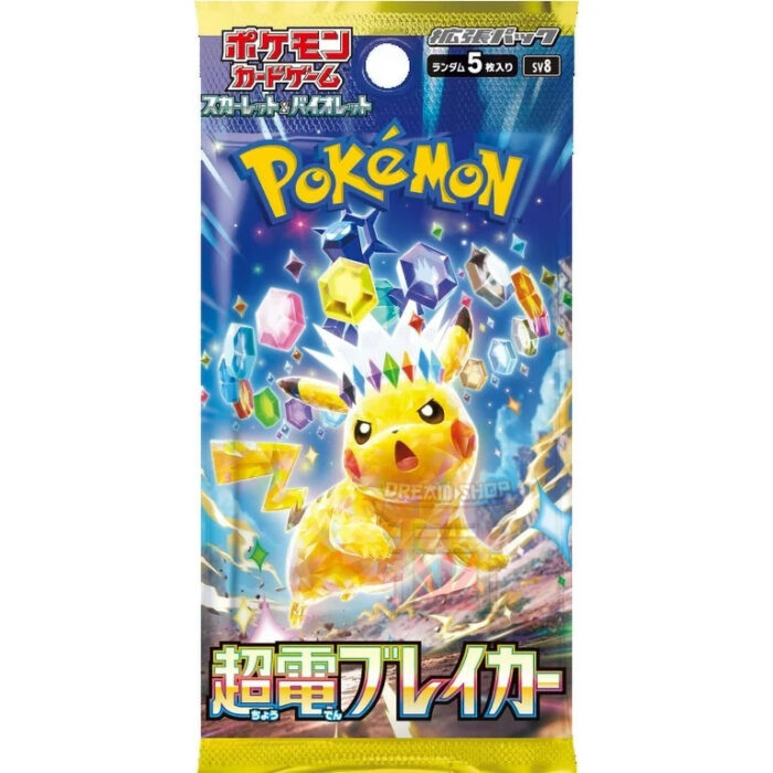 Pokémon TCG Scarlet & Violet Supercharged Breaker Bustina (JAP)