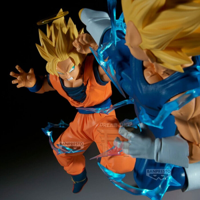 Son Goku Super Saiyan 2 vs Majin Vegeta Dragon Ball Z Match Makers