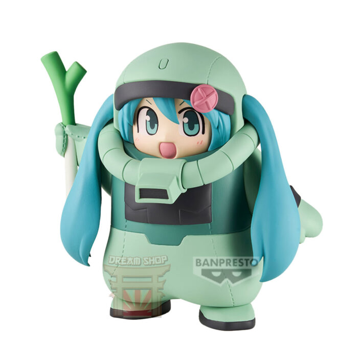 Zaku Costume Gundam x Hatsune Miku Figure
