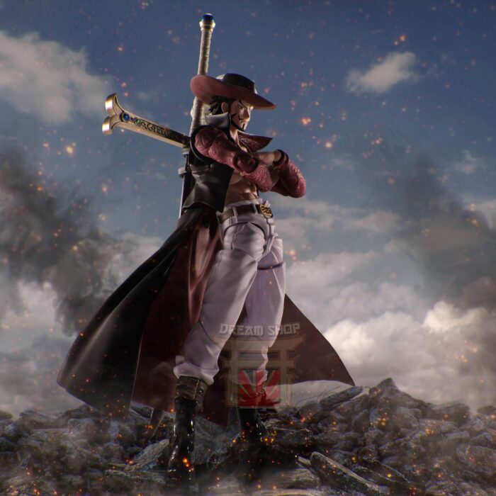 One Piece Dracule Mihawk Hawkeye Shf