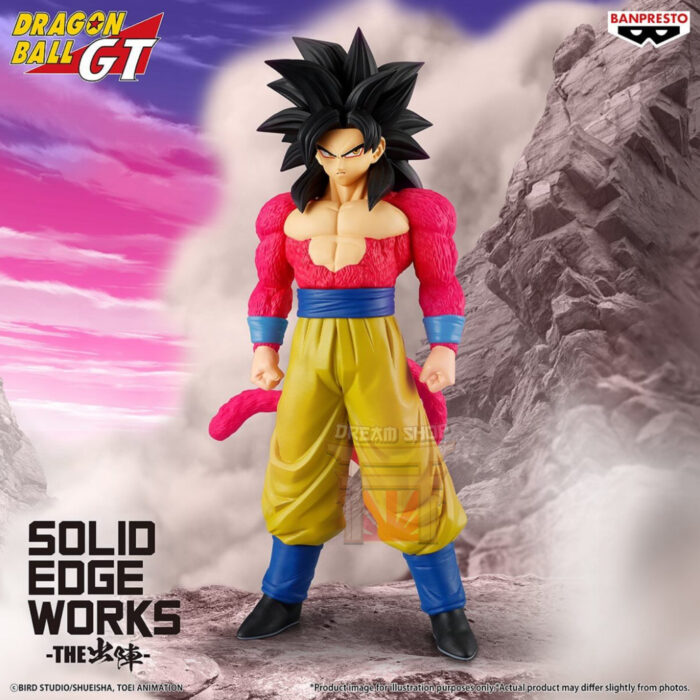 Son Goku Super Saiyan 4 Dragon Ball GT Solid Edge Works