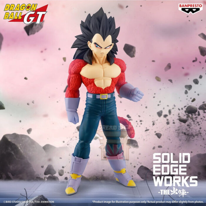 Vegeta Super Saiyan 4 Dragon Ball GT Solid Edge Works