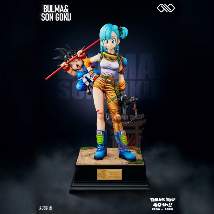 Bulma e Goku 40th Anniversary Infinite Studio