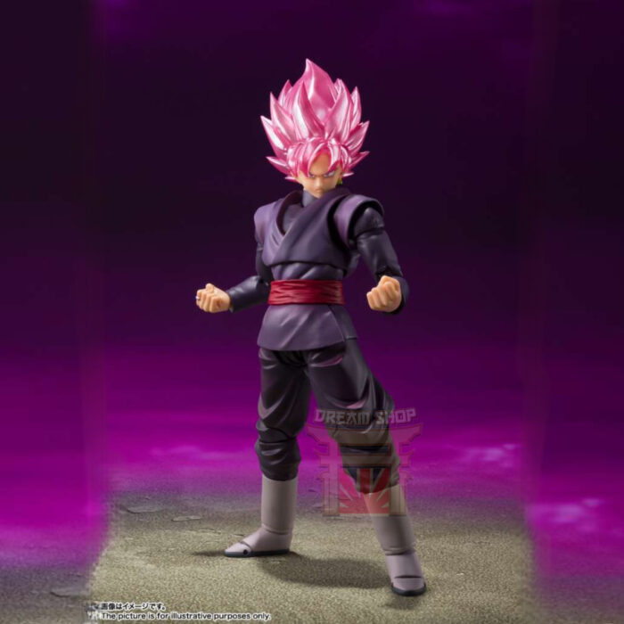 Dragon Ball Goku Black Super Saiyan Rose Shf Reissue