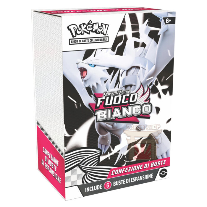 Pokémon GCC Scarlatto e Violetto Fuoco Bianco Confezione 6 Buste (IT)