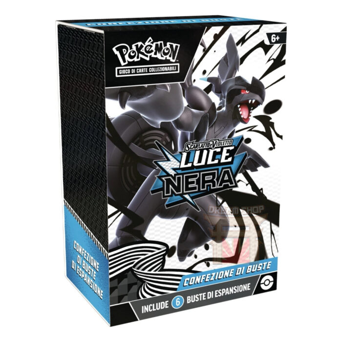 Pokémon GCC Scarlatto e Violetto Luce Nera Confezione 6 Buste (IT)