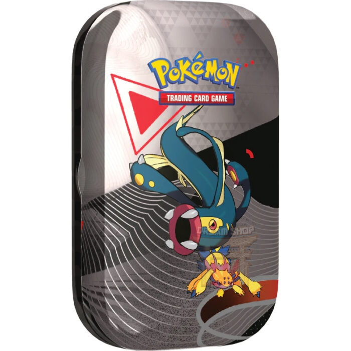 Pokémon GCC Scarlatto e Violetto Luce Nera e Fuoco Bianco Mini Tin Eelektross e Galvantula (IT)