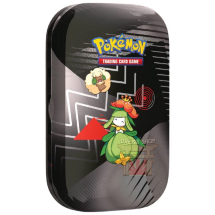 Pokémon GCC Scarlatto e Violetto Luce Nera e Fuoco Bianco Mini Tin Lilligant e Whimsicott (IT)