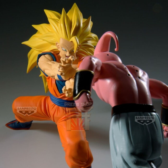 Son Goku Super Saiyan 3 vs Kid Buu Dragon Ball Z Match Makers