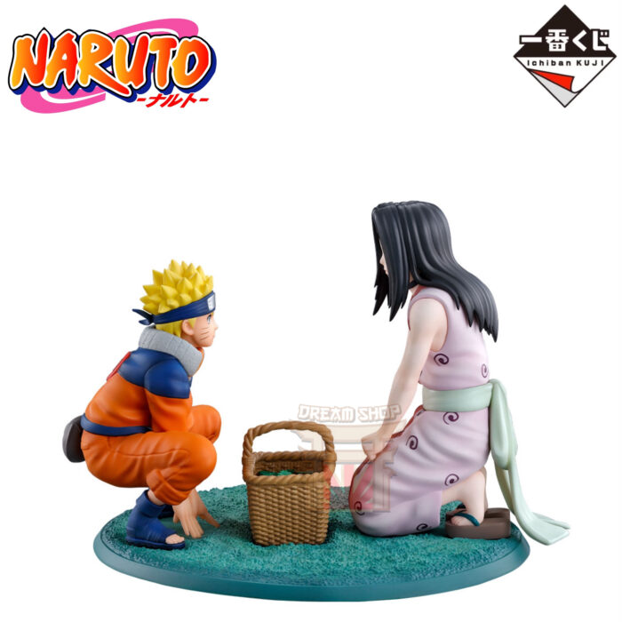 Naruto Uzumaki e Haku Yuki Revible Moment Naruto Shippuden The Country of Waves Ichiban Kuji Prize C