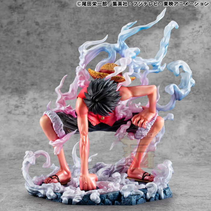 One Piece P.o.p Monkey D. Luffy Gear 2 Limited Ed Statue