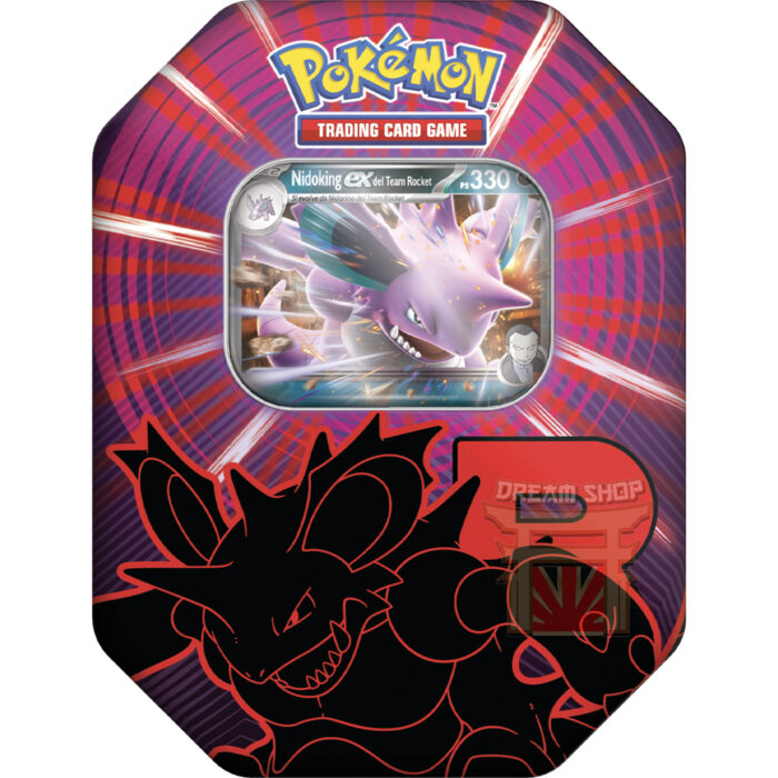 Pokémon GCC Tin Da Collezione Team Rocket Nidoking-ex (IT)
