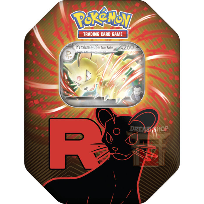 Pokémon GCC Tin Da Collezione Team Rocket Persina-ex (IT)