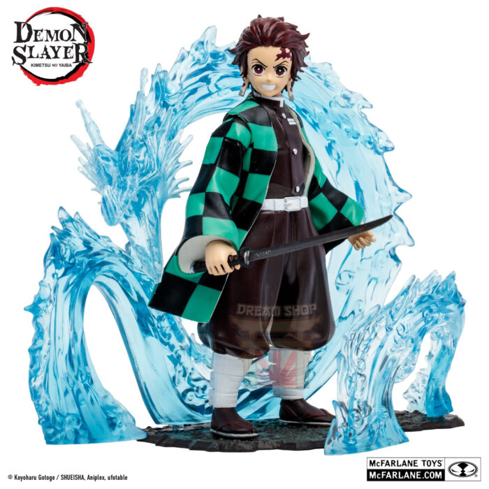 Tanjiro Kamado Water Dragon Tenth Form McFarlane Toys